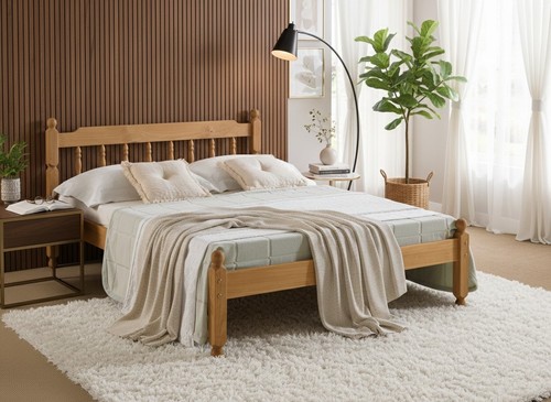 Low footend solid pine - solid,