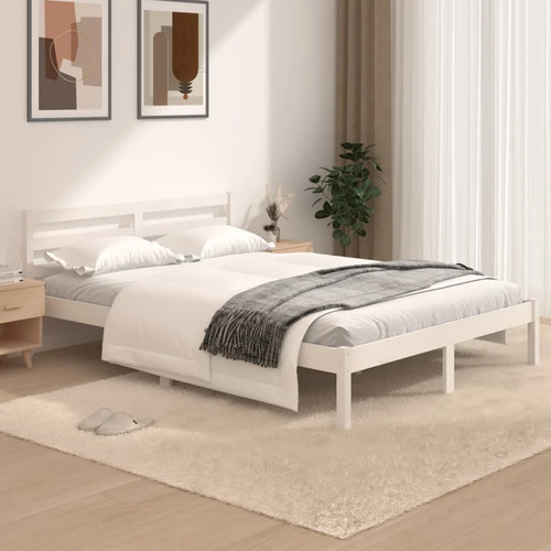 Modern wooden small double - wooden,