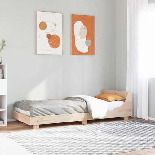 Rustic wooden pine single size - wooden,