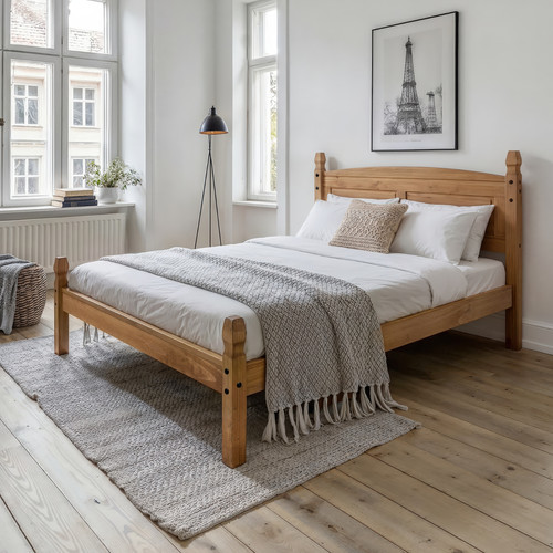Corona bed frame 5ft king - bed,