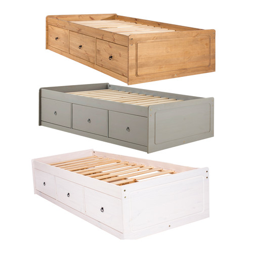 Single bed 3ft solid pine - single,