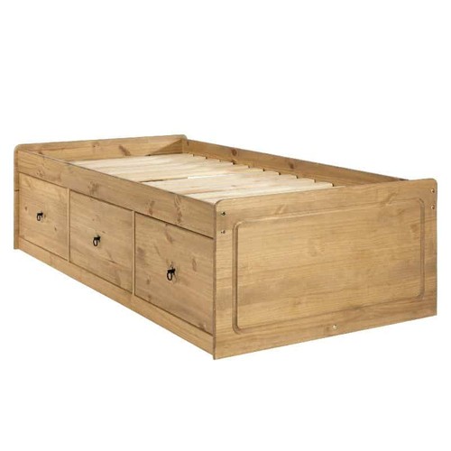 Pine cabin bed - cabin, drawers