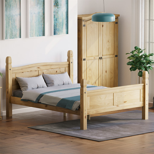 Corona 5ft king size bed - size, high