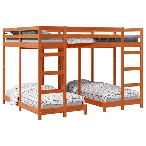 Triple bunk bed frame - triple,