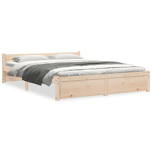 Solid wood bed frame - wood,