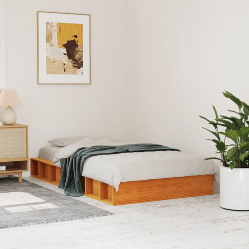 Walplus wax brown solid wood - walplus,