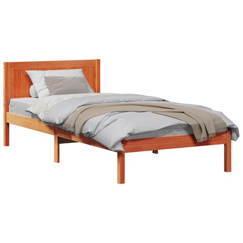 Bed frame solid pine - pine, wood