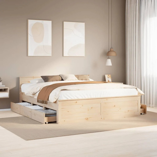 Rustic wooden super - rustic, king
