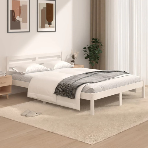 Modern wooden small double - small,
