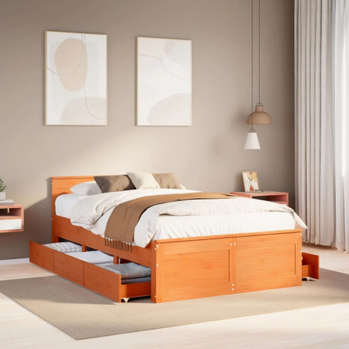 Rustic wooden double - wooden, size