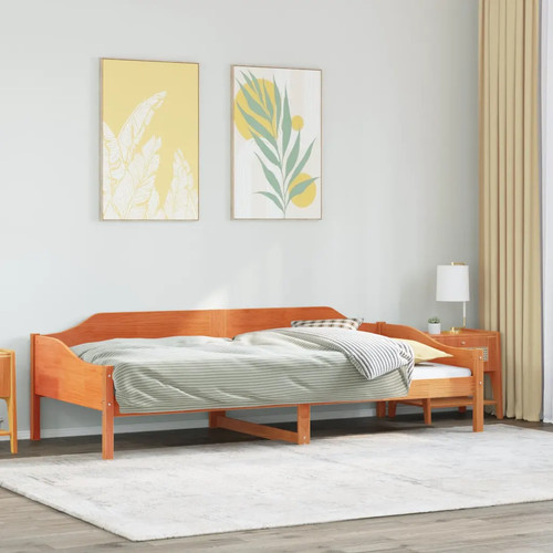 Bed frame solid pine - bed,